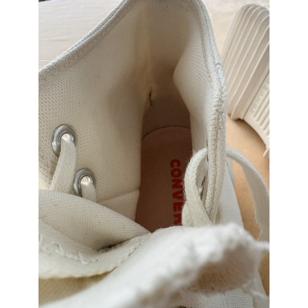 Converse Run Star Motion Unisex Shoes Sneakers Ecru Platform Street Sz M 7 W 8.5 - Picture 10 of 16